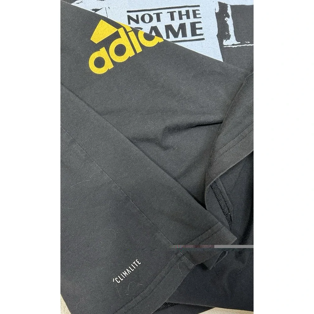 Adidas Climalite Not The Same 2019 Basketball Graphic T-Shirt Mens Large Black